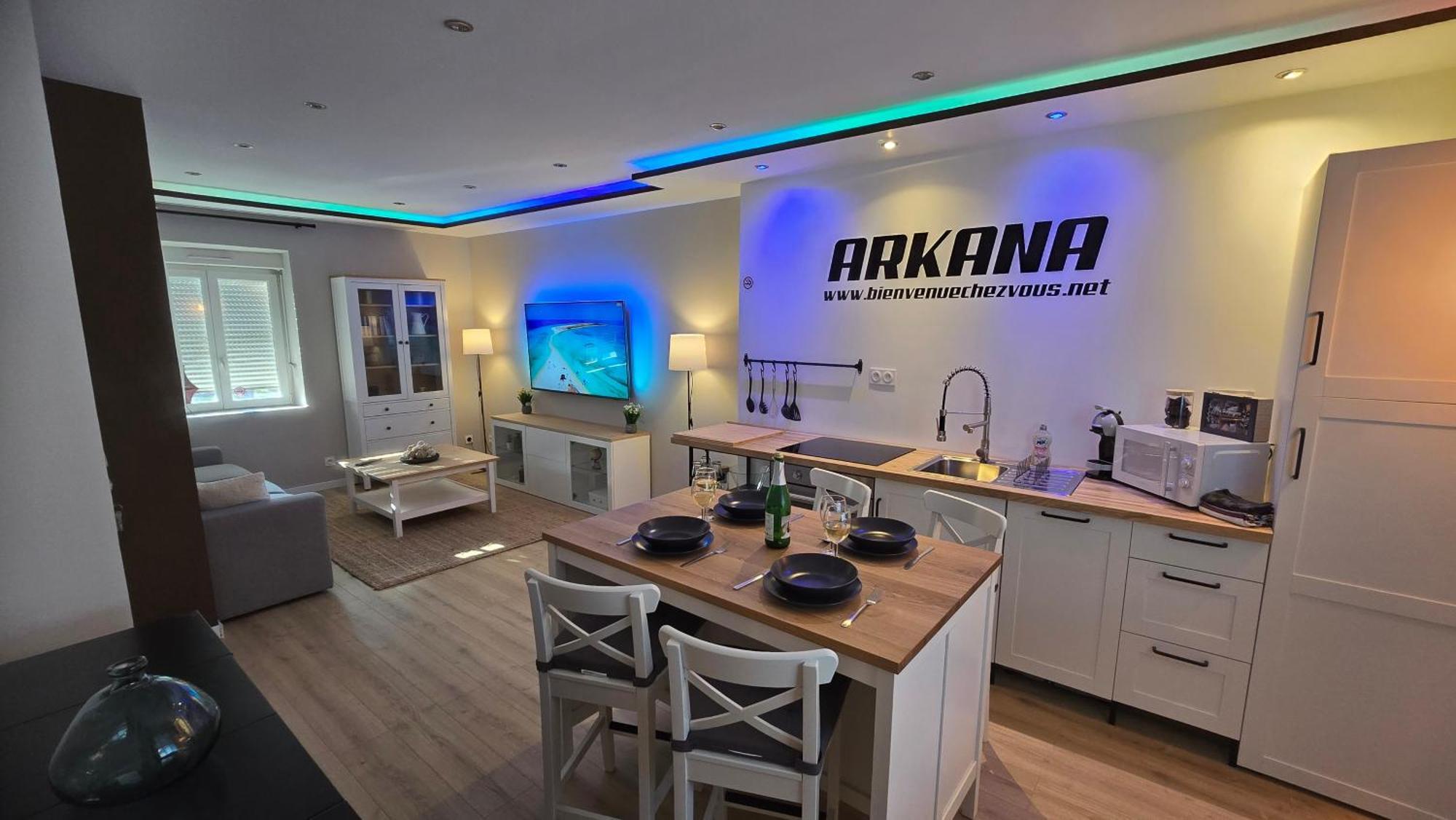 Arkana, Appartement Avec 2 Places De Parking 多勒 外观 照片